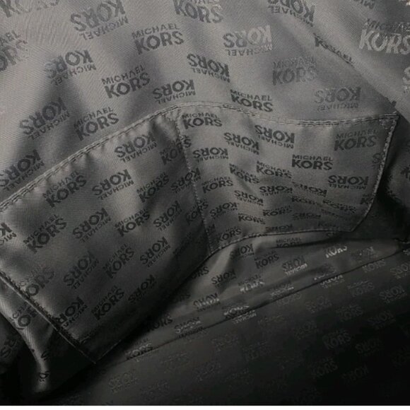 Pre-Owned MICHAEL Michael Kors Gray Saffiano Leather Dome Satchel - Picture 5 of 15